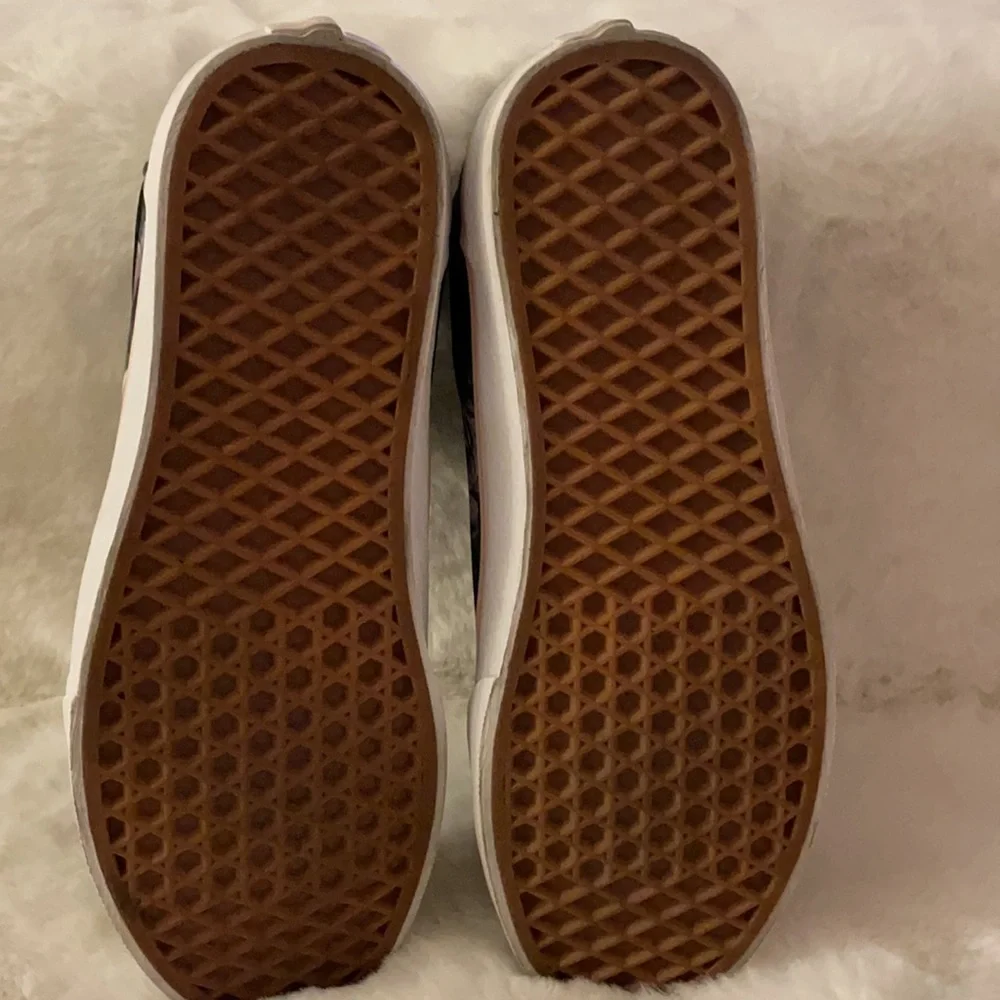 Vans Grey Floral Unisex Sneaker in 9M - Picture 9 of 12